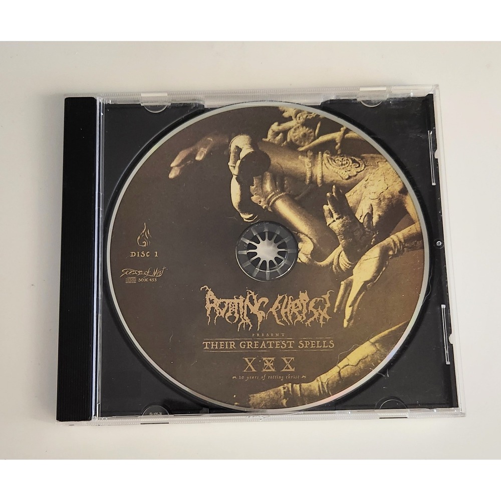 Rotting Christ CD Their Greatest Spells Disc 1 Season of‎ Mist Black Metal